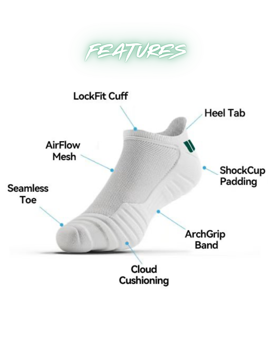 Nax Ankle Socks ( 3 Pairs)