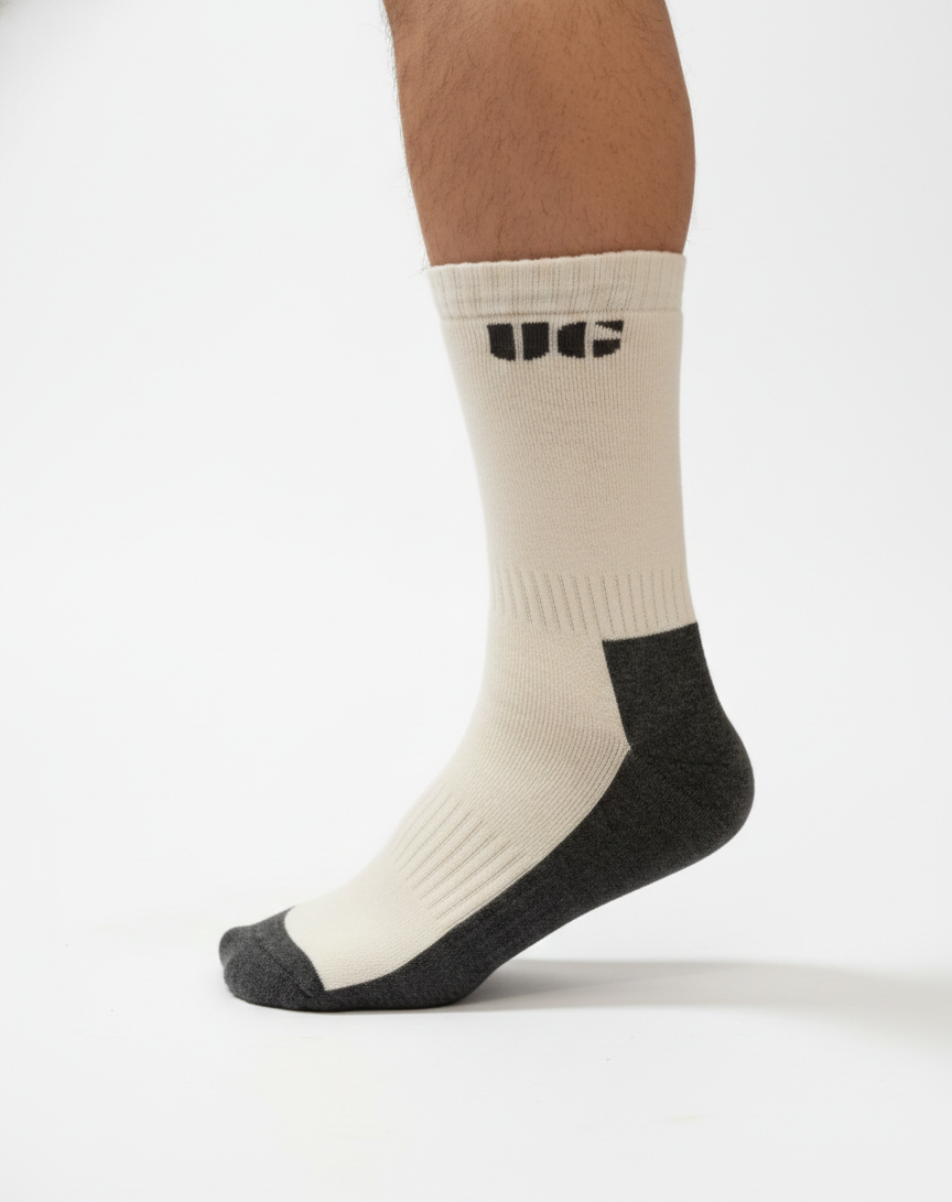 Merino Wool Cricket Socks (2 pairs)