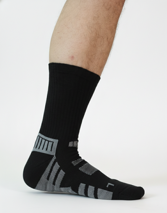 Combed Cotton Sport Socks (3 pairs)